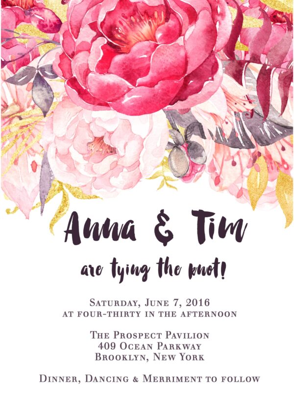 Anna Wedding Invite 2