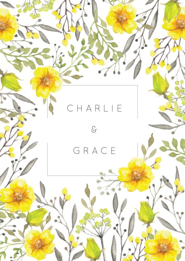 Charlie Wedding Invite
